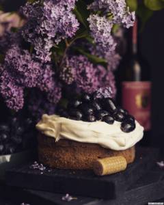 Винный пирог с виноградом. Десерты и выпечка, Блог Олёны Непомнящей.