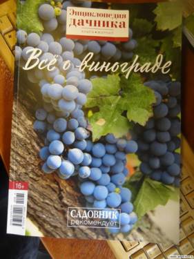 Новая книга-журнал «Всё о Винограде».